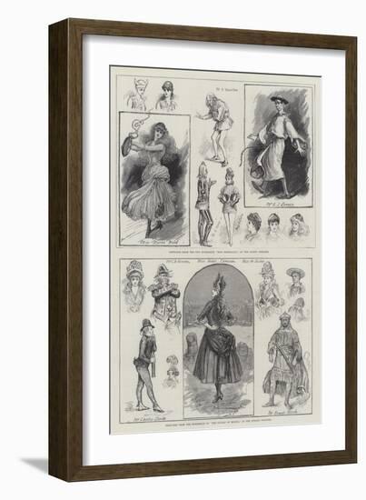 Theatre in London-Henry Stephen Ludlow-Framed Giclee Print