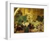 Theatre in Orange, France, Fresco, 1905 in Restaurant Le Train Bleu (Blue Train)-Albert Maignan-Framed Giclee Print