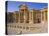 Theatre in the Spectacular Ruined City of Palmyra, Syria-Julian Love-Stretched Canvas