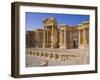 Theatre in the Spectacular Ruined City of Palmyra, Syria-Julian Love-Framed Photographic Print