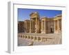 Theatre in the Spectacular Ruined City of Palmyra, Syria-Julian Love-Framed Photographic Print