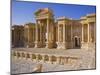 Theatre in the Spectacular Ruined City of Palmyra, Syria-Julian Love-Mounted Photographic Print