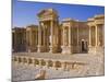 Theatre in the Spectacular Ruined City of Palmyra, Syria-Julian Love-Mounted Photographic Print