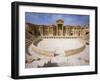 Theatre in the Spectacular Ruined City of Palmyra, Syria-Julian Love-Framed Photographic Print