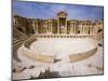 Theatre in the Spectacular Ruined City of Palmyra, Syria-Julian Love-Mounted Photographic Print