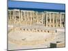 Theatre, Leptis Magna, UNESCO World Heritage Site, Tripolitania, Libya, North Africa, Africa-Sergio Pitamitz-Mounted Photographic Print