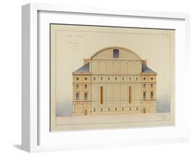 Theatre Lyrique, Paris-Gabriel Davioud-Framed Giclee Print