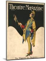 Theatre Magazine, Clowns Jesters Magazine, USA, 1921-null-Mounted Giclee Print