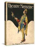 Theatre Magazine, Clowns Jesters Magazine, USA, 1921-null-Stretched Canvas