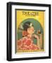 Theatre, Magazine for Playgoers, USA, 1920-null-Framed Premium Giclee Print