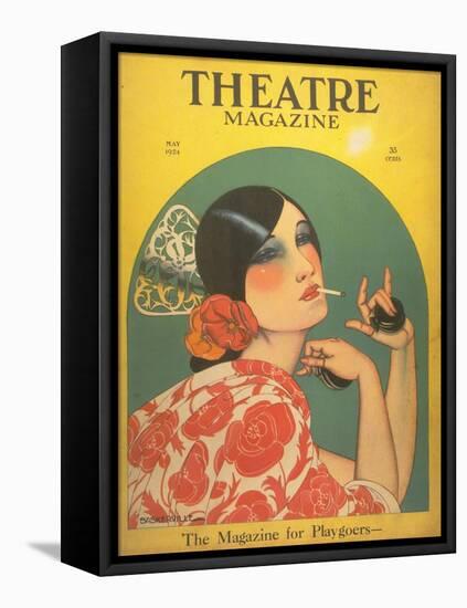 Theatre, Magazine for Playgoers, USA, 1920-null-Framed Stretched Canvas