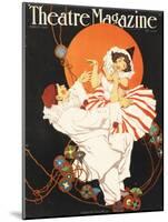 Theatre Magazine, Pierrot Magazine, USA, 1920-null-Mounted Giclee Print