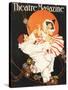 Theatre Magazine, Pierrot Magazine, USA, 1920-null-Stretched Canvas