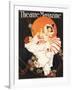 Theatre Magazine, Pierrot Magazine, USA, 1920-null-Framed Giclee Print