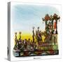 Theatre - Mardi Gras Parade Float Design-null-Stretched Canvas