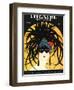 Theatre, Masks Magazine, USA, 1920-null-Framed Premium Giclee Print