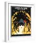 Theatre, Masks Magazine, USA, 1920-null-Framed Premium Giclee Print