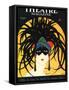 Theatre, Masks Magazine, USA, 1920-null-Framed Stretched Canvas