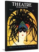 Theatre, Masks Magazine, USA, 1920-null-Stretched Canvas