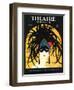 Theatre, Masks Magazine, USA, 1920-null-Framed Premium Giclee Print