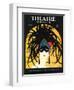 Theatre, Masks Magazine, USA, 1920-null-Framed Premium Giclee Print