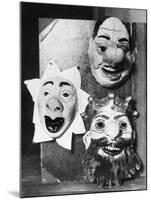 Theatre Masks-null-Mounted Photographic Print