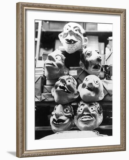 Theatre Masks-null-Framed Photographic Print