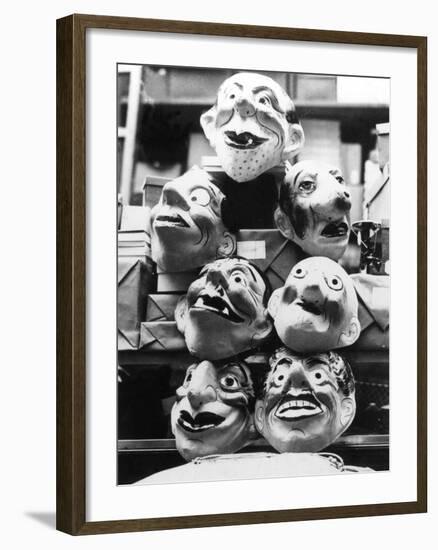 Theatre Masks-null-Framed Photographic Print