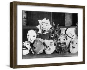 Theatre Masks-null-Framed Photographic Print