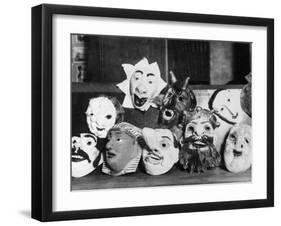 Theatre Masks-null-Framed Photographic Print