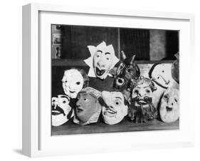 Theatre Masks-null-Framed Photographic Print