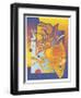 Theatre Masks-David Chestnutt-Framed Giclee Print