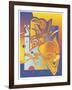 Theatre Masks-David Chestnutt-Framed Giclee Print