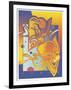 Theatre Masks-David Chestnutt-Framed Giclee Print