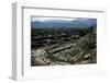 Theatre of ancient Sparta (Lakedaimon) with Mt Taygetus beyond, c20th century-CM Dixon-Framed Photographic Print