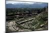 Theatre of ancient Sparta (Lakedaimon) with Mt Taygetus beyond, c20th century-CM Dixon-Mounted Photographic Print