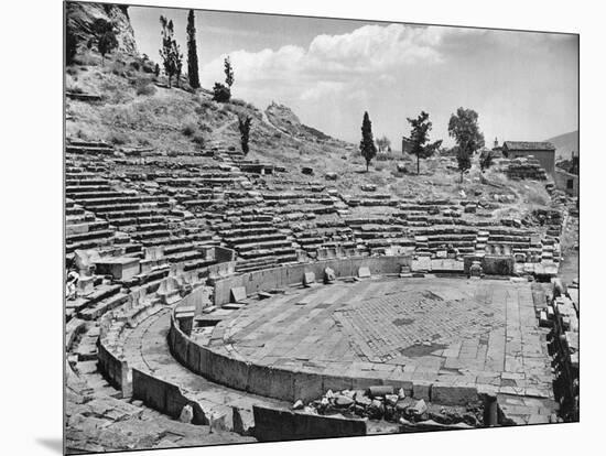 Theatre of Dionysus, Athens, 1937-Martin Hurlimann-Mounted Giclee Print