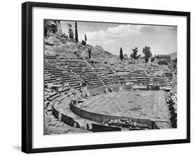 Theatre of Dionysus, Athens, 1937-Martin Hurlimann-Framed Giclee Print