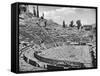 Theatre of Dionysus, Athens, 1937-Martin Hurlimann-Framed Stretched Canvas