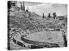 Theatre of Dionysus, Athens, 1937-Martin Hurlimann-Stretched Canvas