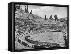 Theatre of Dionysus, Athens, 1937-Martin Hurlimann-Framed Stretched Canvas