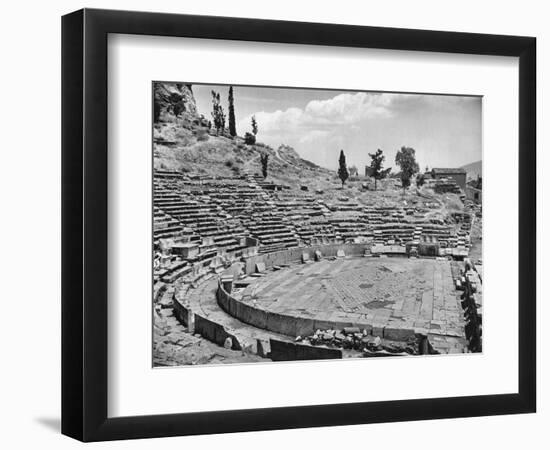 Theatre of Dionysus, Athens, 1937-Martin Hurlimann-Framed Premium Giclee Print