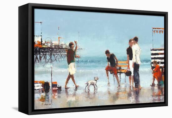 Theatre of the Tides-Lorraine Christie-Framed Stretched Canvas