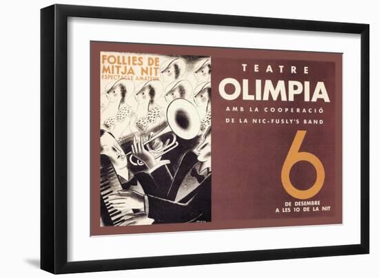 Theatre Olimpia-E. Mora-Framed Art Print