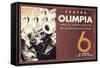 Theatre Olimpia-E. Mora-Framed Stretched Canvas