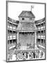 Theatre or Playhouse in the Time of Elizabeth I-null-Mounted Giclee Print