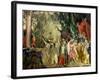 Theatre Performance-Janos Vaszary-Framed Giclee Print