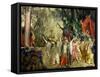 Theatre Performance-Janos Vaszary-Framed Stretched Canvas