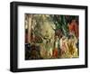 Theatre Performance-Janos Vaszary-Framed Giclee Print