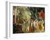 Theatre Performance-Janos Vaszary-Framed Giclee Print